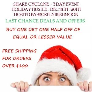 SHARE CYCLONE 3 DAY EVENT DEC 18-20TH